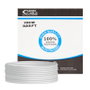 Nanocable Bobina de Cable de Red CAT.6e UTP AWG24 Rígido 100m Gris